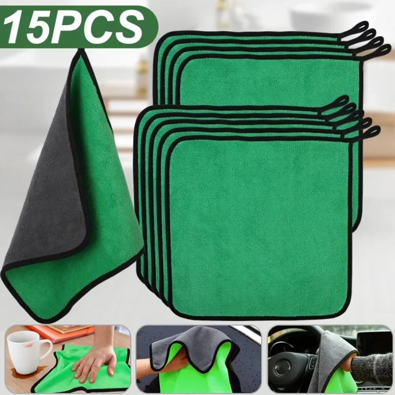 Microfiber Towel Detailing - Toalla de limpieza de microfibra, paños