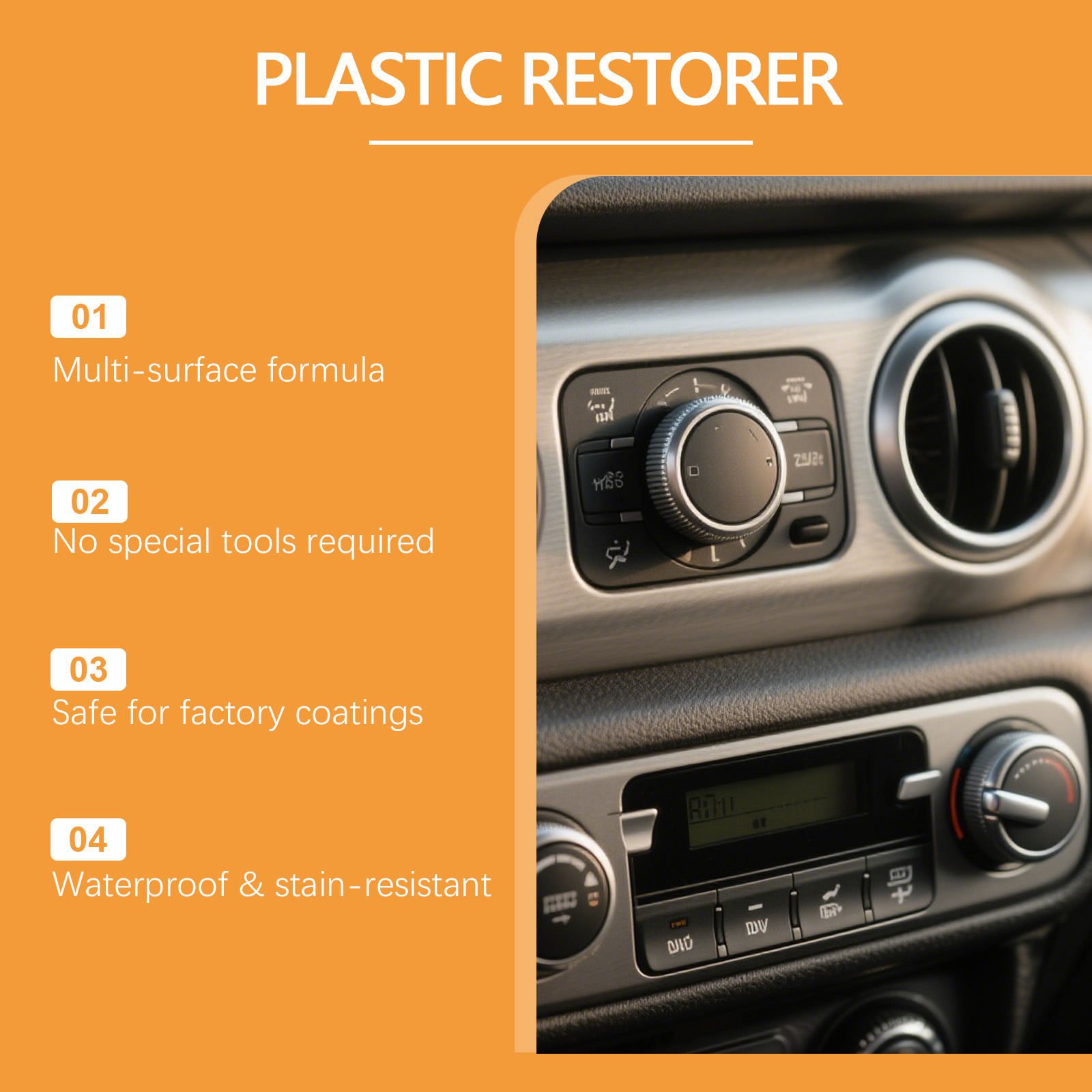 Pasta restauradora de plástico - Trim Restorer Plastic reseña y precio