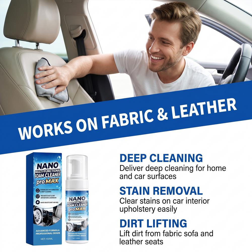 Limpiador de espuma para elimi - Seat Cleaner Fabric reseña y precio
