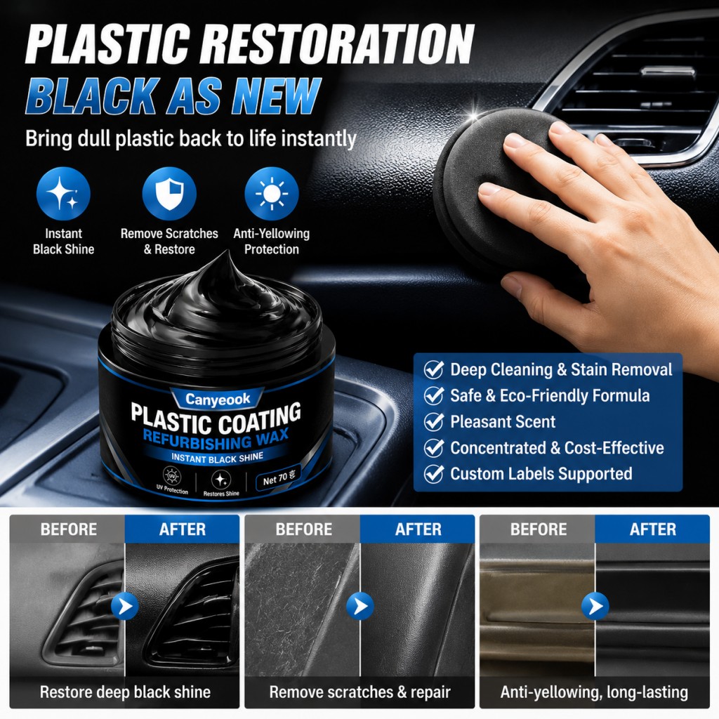 Cera para renovar molduras de  - Trim Restorer Plastic reseña y precio