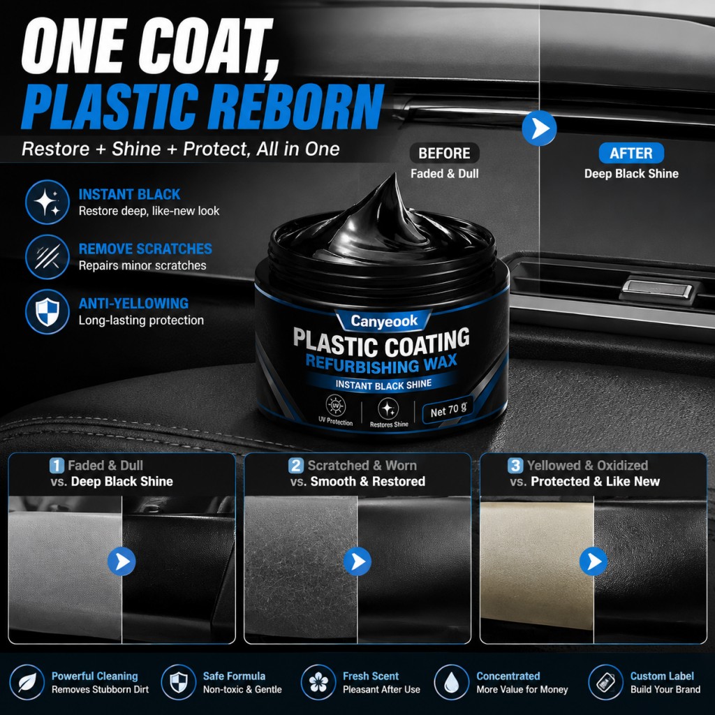 Cera para renovar molduras de  - Trim Restorer Plastic reseña y precio