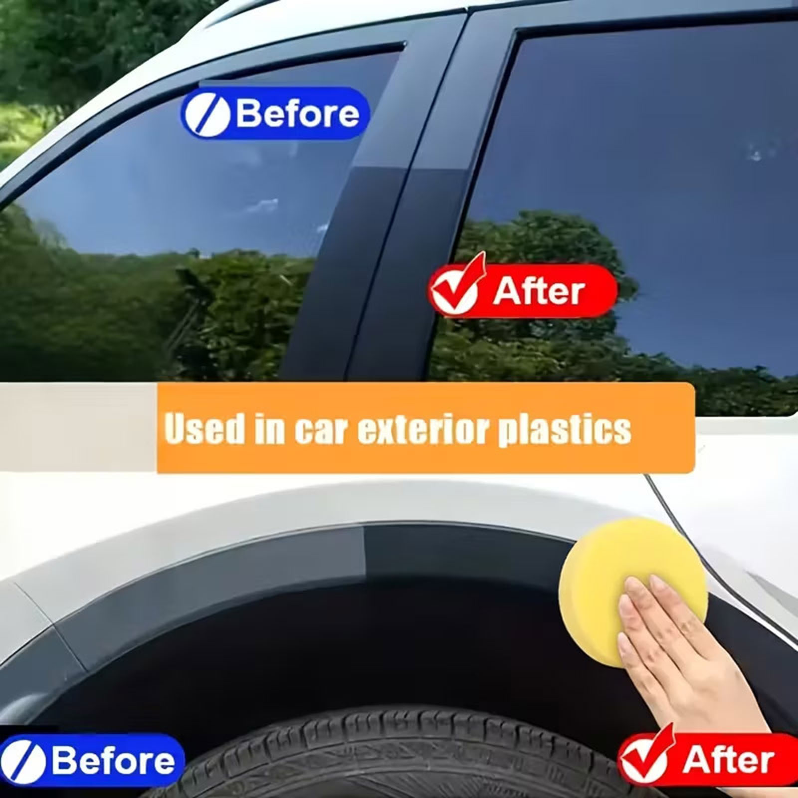 Revestimiento para Neumáticos, - Trim Restorer Plastic reseña y precio