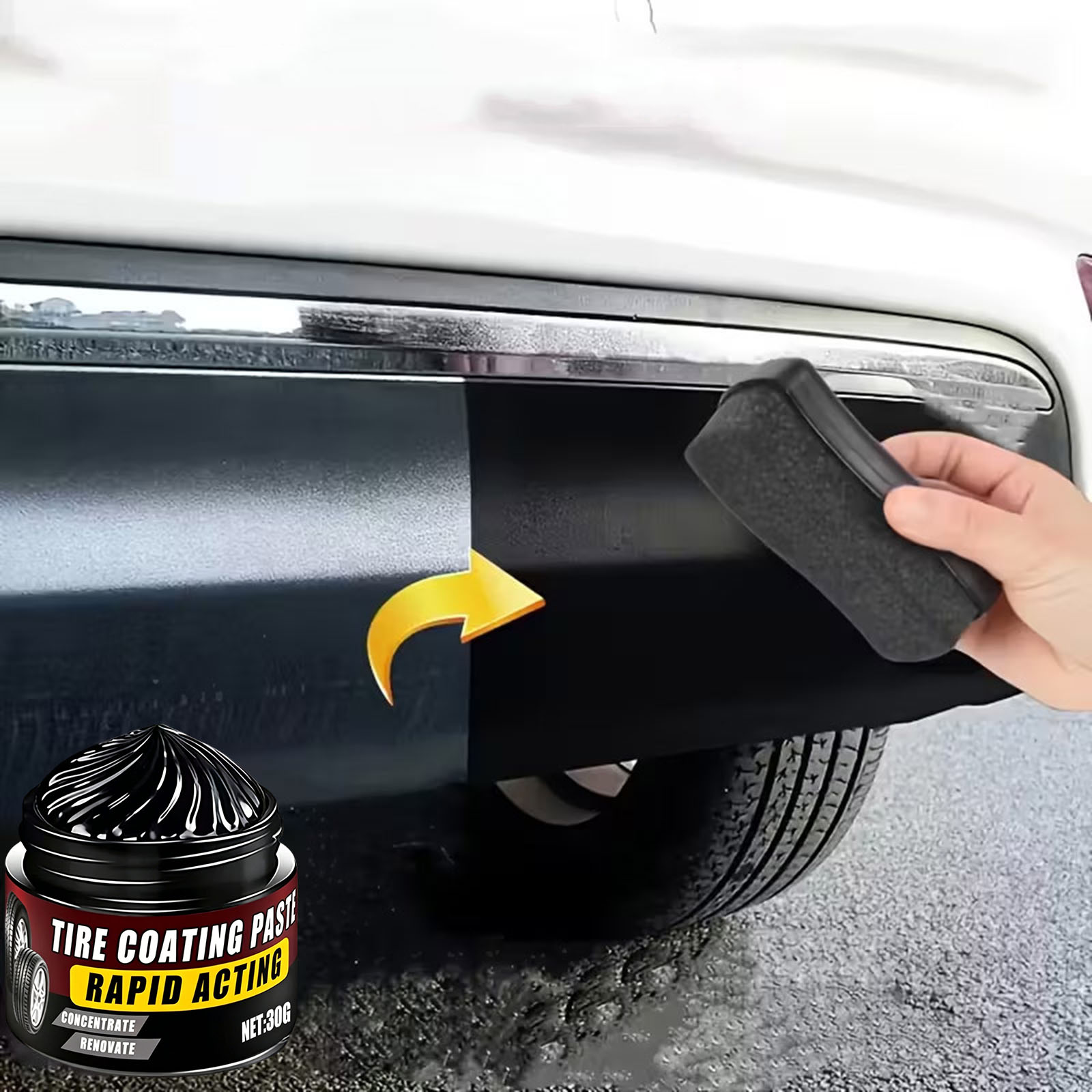 Revestimiento para Neumáticos, - Trim Restorer Plastic reseña y precio